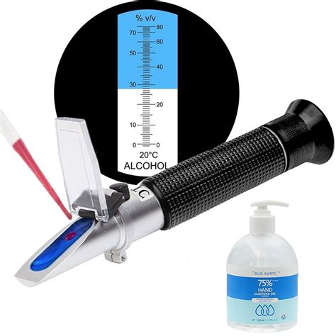 refractometer for alcohol vol 0.80|how to calculate refractometer.